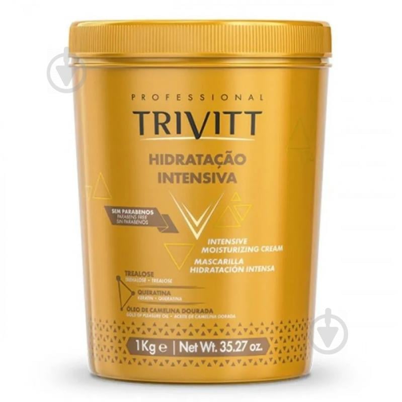 Интенсивно-Увлажняющая маска Brazillian Hi-Tech Trivitt Intensive Moisturing Mask 1000g (TRIV003)