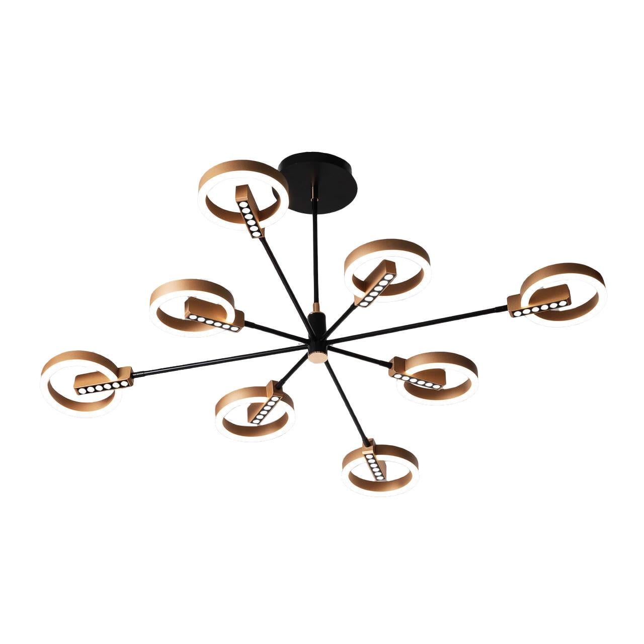 Люстра Svet SL-6007/4/4 GD с пультом 72W (2579164027)