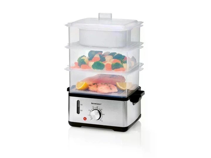 Пароварка Silver Crest EDS SDG 950 D4 950Вт Серебристый (d4c2e84a)