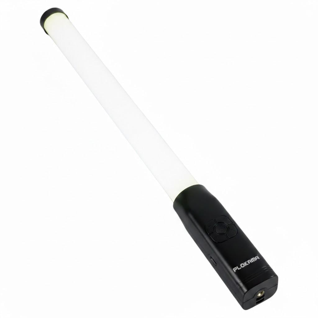 Лампа вертикальная PLOKAMA VL-06 Pro RGB LED 49,5 см 2700–6500K 7W 2000 мАч Черный (32081237) Лампа вертикальная PLOKAMA VL-06 Pro RGB LED 49,5 см 2700–6500K 7W 2000 мАч Черный (32081237)