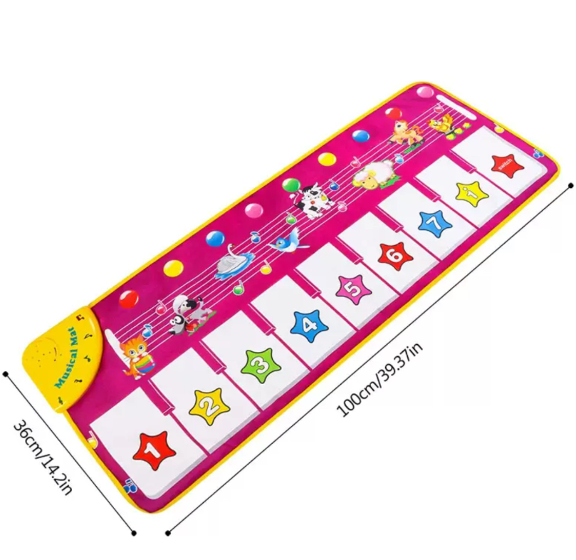 Килимок-піаніно з тваринами та цифрами (105) - фото 3 Килимок-піаніно з тваринами та цифрами (105) - фото 3