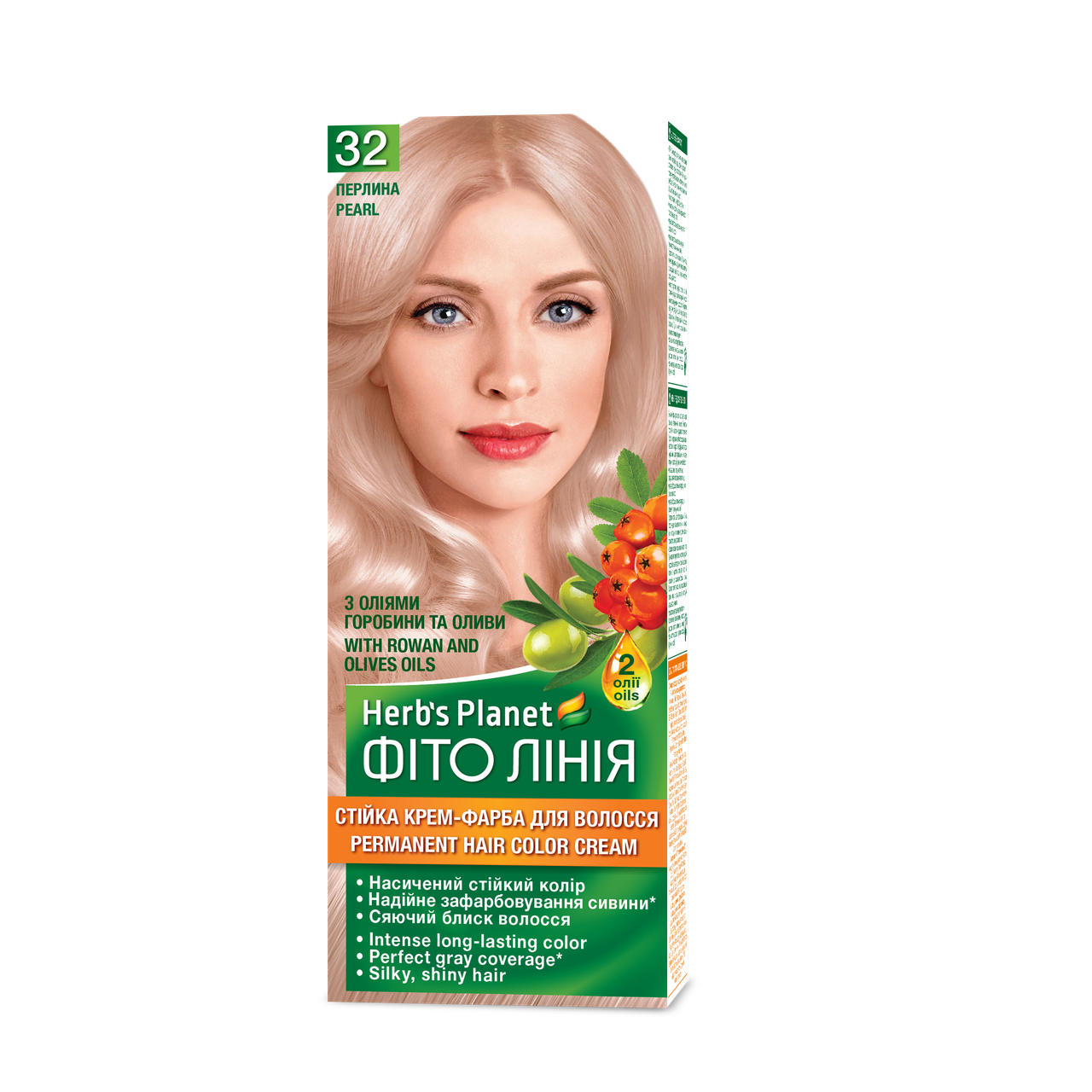 Краска стойка для волос Herbs Planet №32 Жемчужина 120 мл Краска стойка для волос Herbs Planet №32 Жемчужина 120 мл