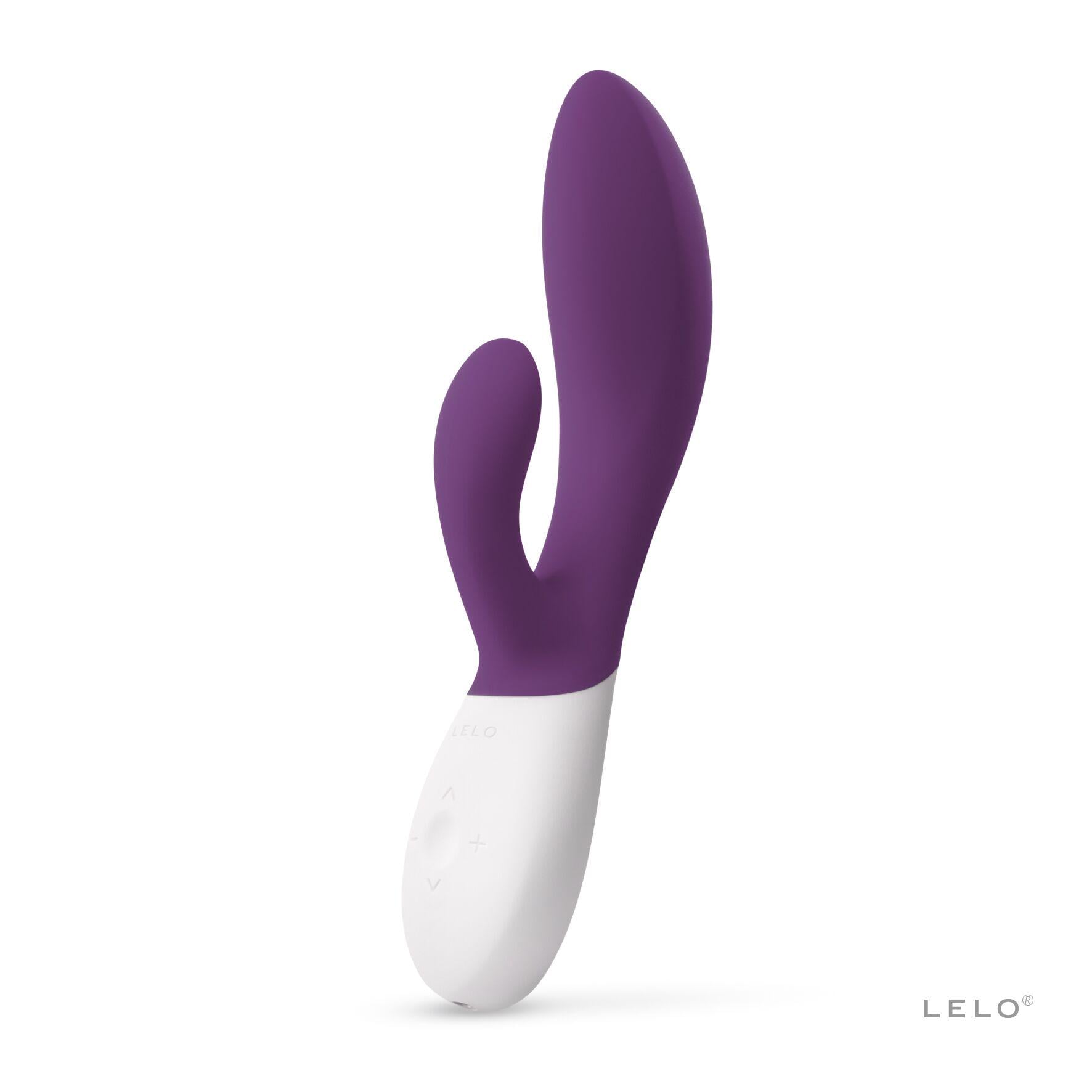 Вибратор-кролик Lelo Ina Wave 2 Plum/манное движение ствола + вибрации