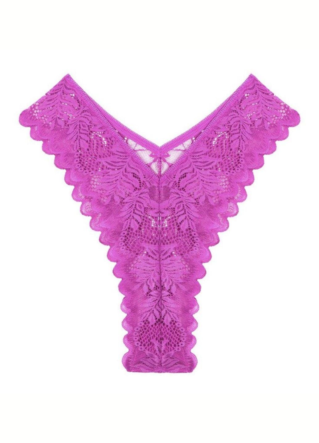 Трусики бразилианы женские Finetoo Очарование 749-48 кружевные р. 50/XL Малиновый Трусики бразилианы женские Finetoo Очарование 749-48 кружевные р. 50/XL Малиновый