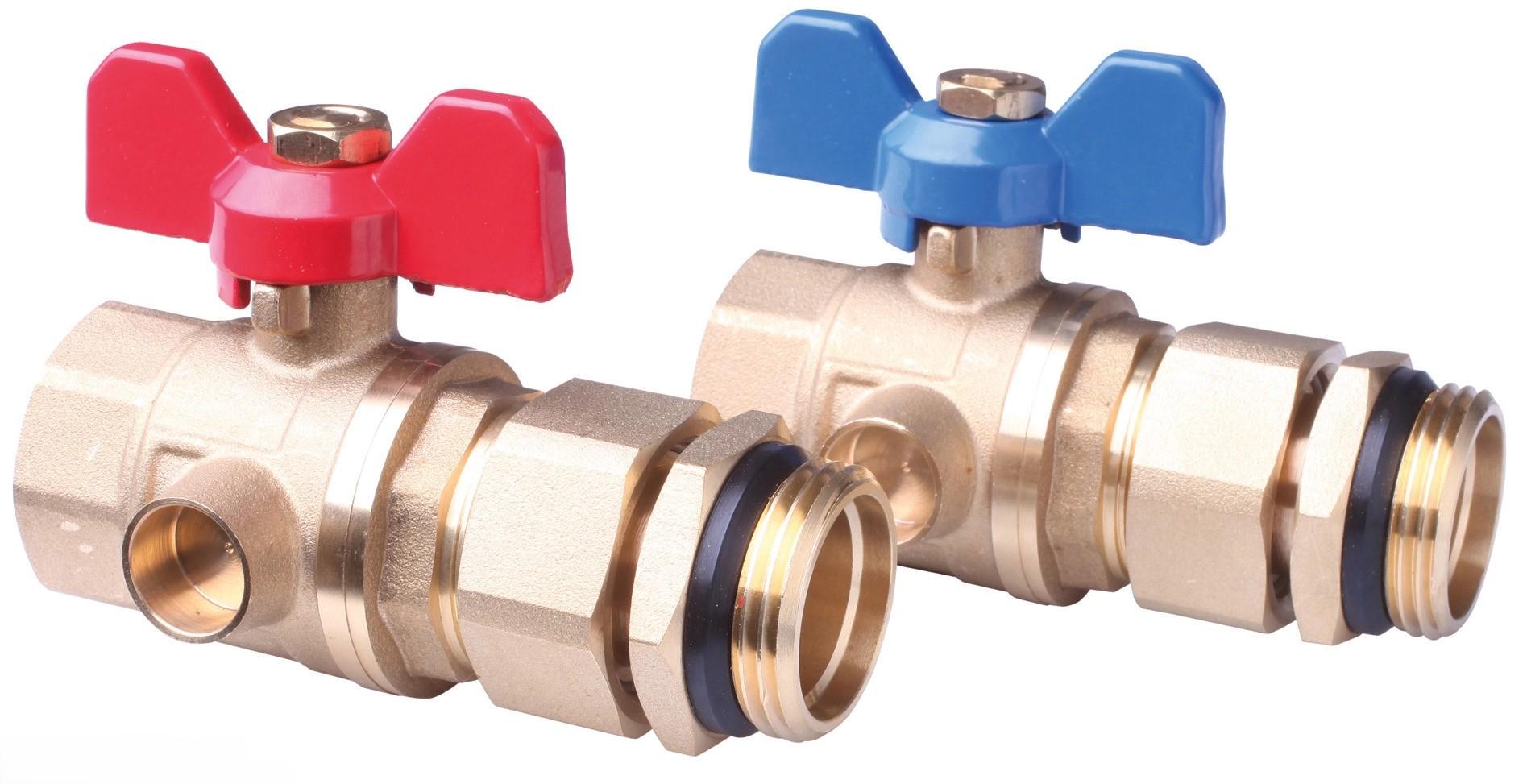 Запірна арматура Danfoss прямий 1" ЗВ 2 шт. (TK-088U0822)