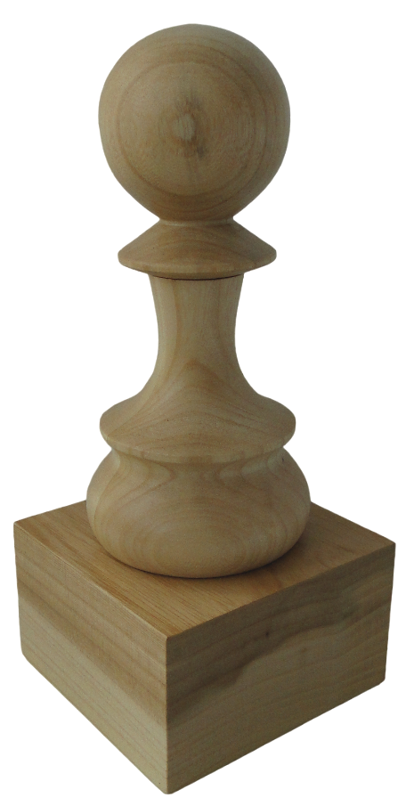Фигура шахматная деревянная Пешка Белая (30562387)