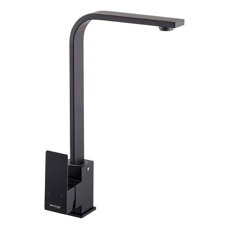 Смеситель для кухни Черный (1010)