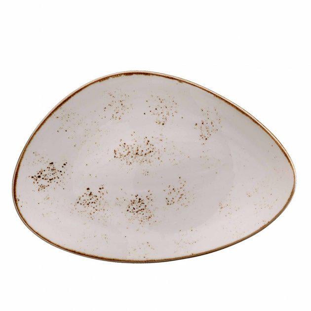 Тарелка асимметричная Steelite Craft 37,5 см White (11550501)