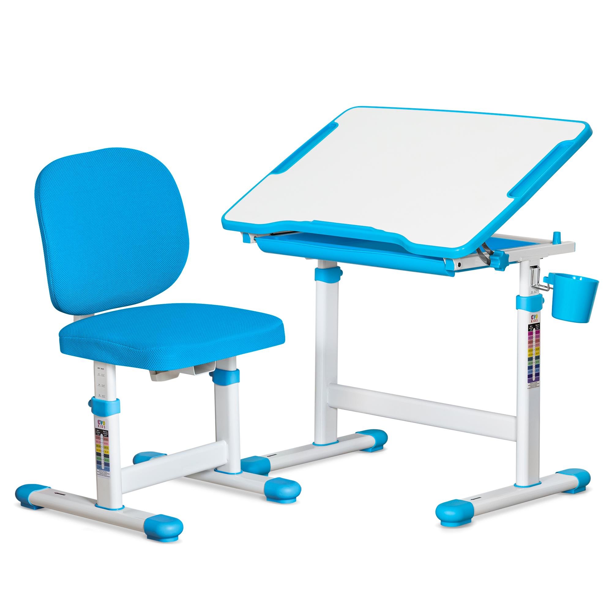 Комплект стола и стула Evo-kids Evo-06 Plus Blue (Evo-06 Plus BL)