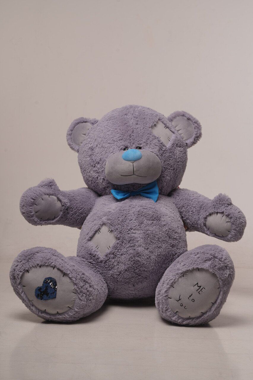 Мишка плюшевый Yarokuz Me To You 160 см Серый (366)