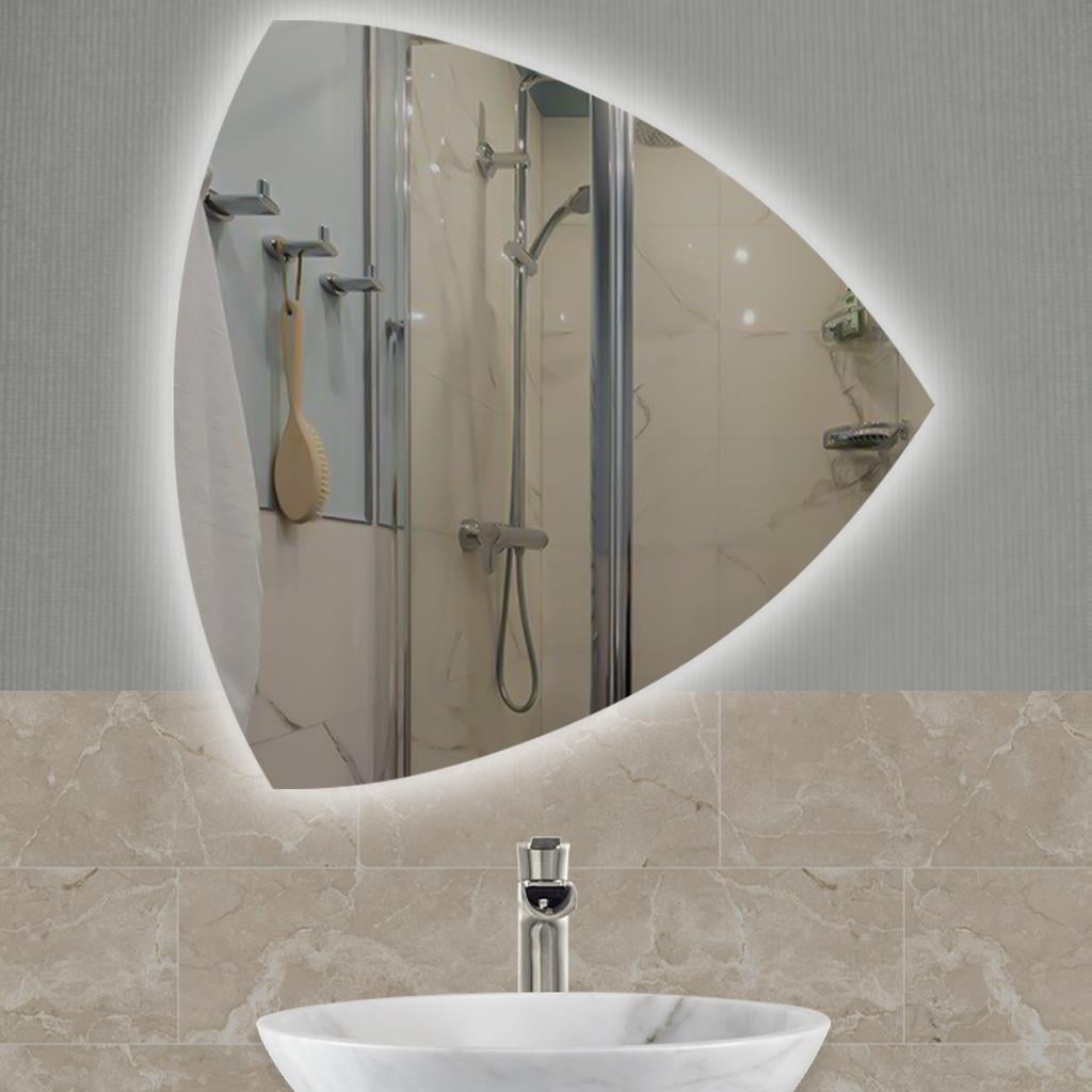 Зеркало фигурное Бермуды LED 700х700 мм (13481420)