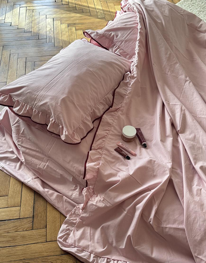 Комплект постільної білизни BEDCLOZZZES пудрова Сімейний