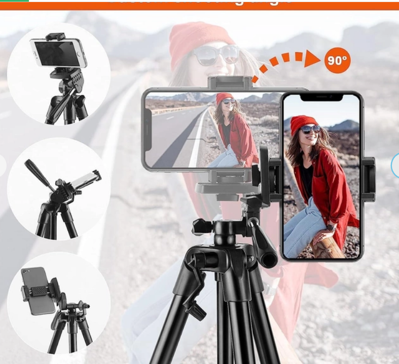 Штатив универсальный для телефона и камеры Tripod 3366 0,50-1,40 см (2022309646) - фото 5