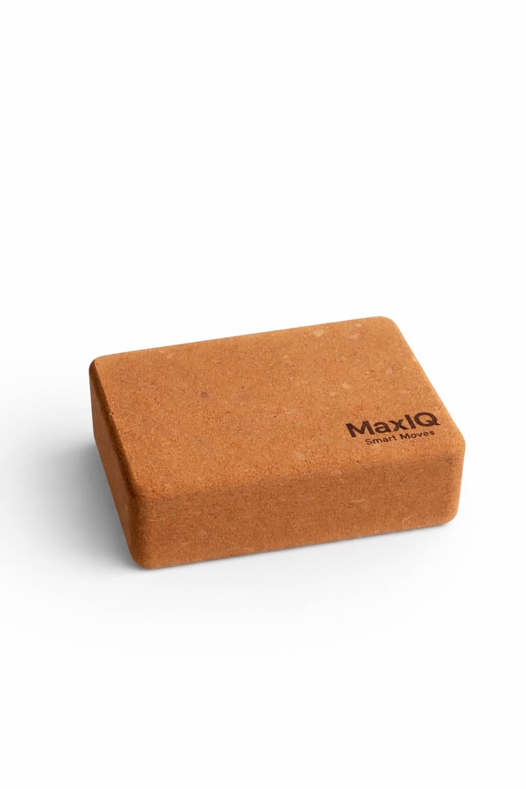 Блок для йоги MaxIQ-MD1244-Brown пробковый 1 шт. (33164762) Блок для йоги MaxIQ-MD1244-Brown пробковый 1 шт. (33164762)
