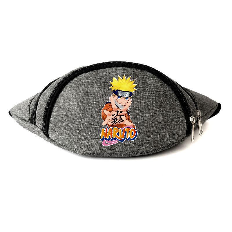 Поясная сумка-бананка Cappuchino toys Naruto-04 Серый (1334789799) Поясная сумка-бананка Cappuchino toys Naruto-04 Серый (1334789799)