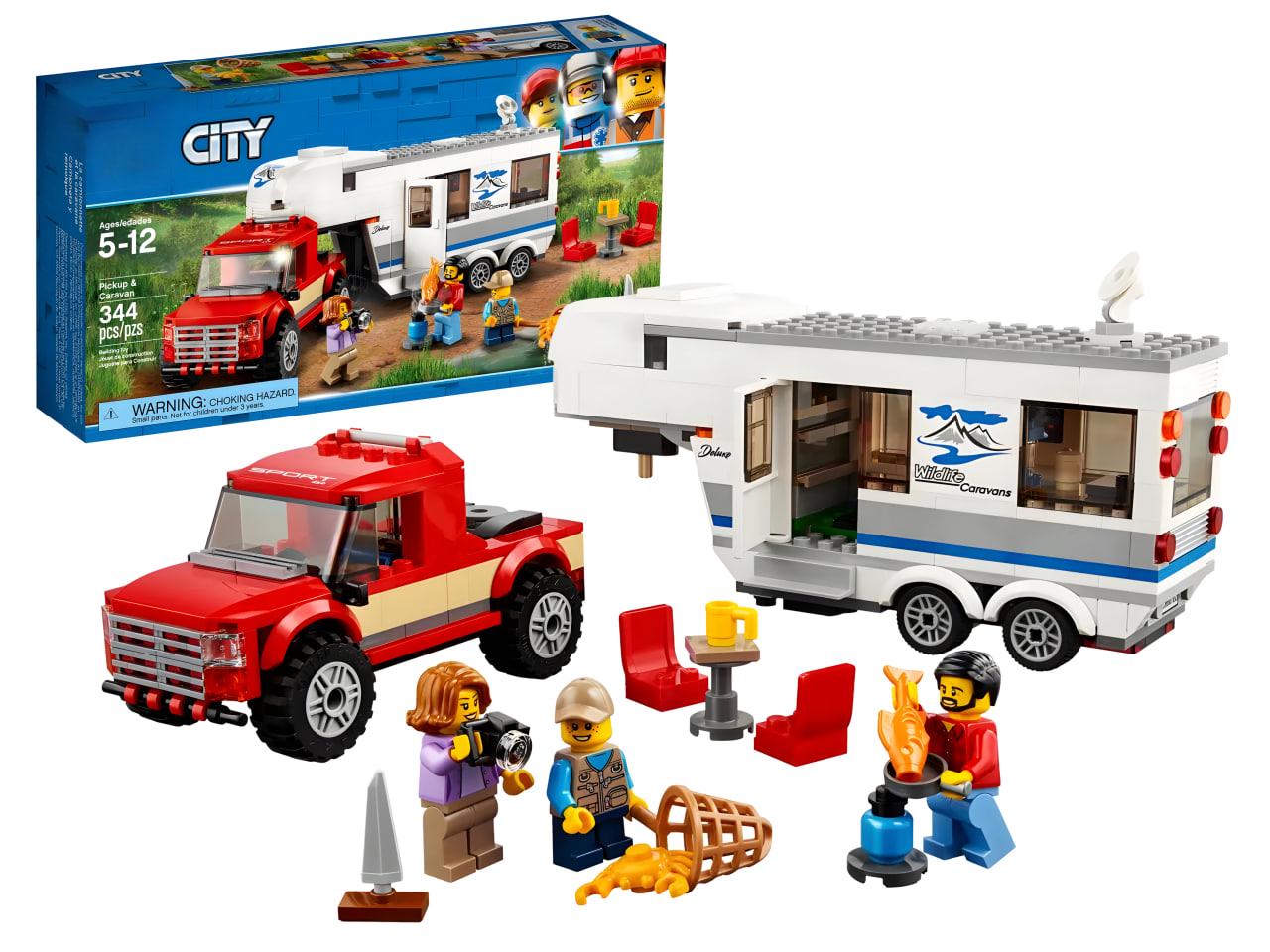 Конструктор City Пикап и фургон 344 детали (XLJM-8011) - фото 10 Конструктор City Пикап и фургон 344 детали (XLJM-8011) - фото 10