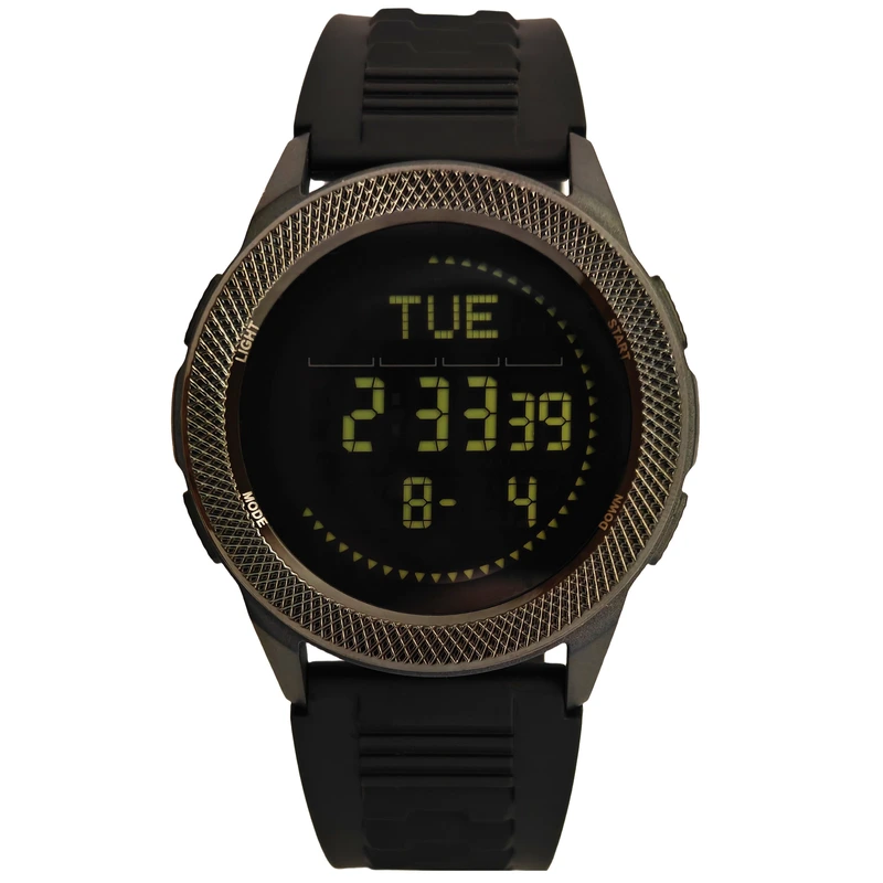 Годинник чоловічий спортивний водостійкий тактичний з компасом North Edge Nexus Rubber з компасом 2 ремінці (11203)