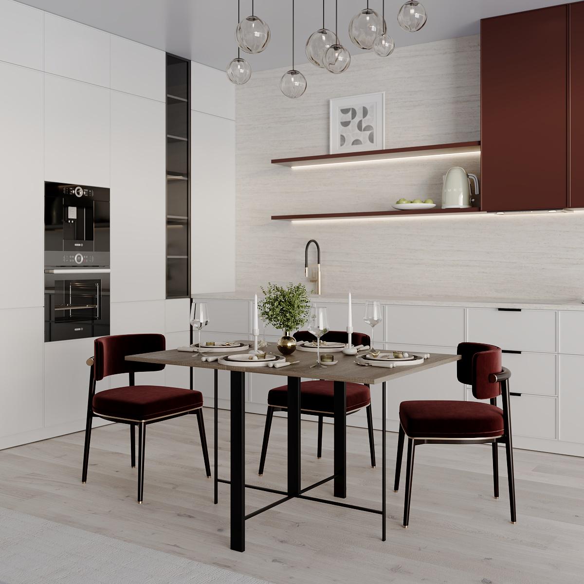 Стол-трансформер обеденный ART IN HEAD Voody ЛДСП/металл раскладной 90х10/138 см Дуб винтаж оксид/Черный (TB26090000030) - фото 3 Стол-трансформер обеденный ART IN HEAD Voody ЛДСП/металл раскладной 90х10/138 см Дуб винтаж оксид/Черный (TB26090000030) - фото 3