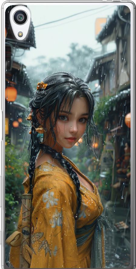 Чехол на Sony Xperia Z5 Premium E6883 Anime-girl (6133t-345-42517)