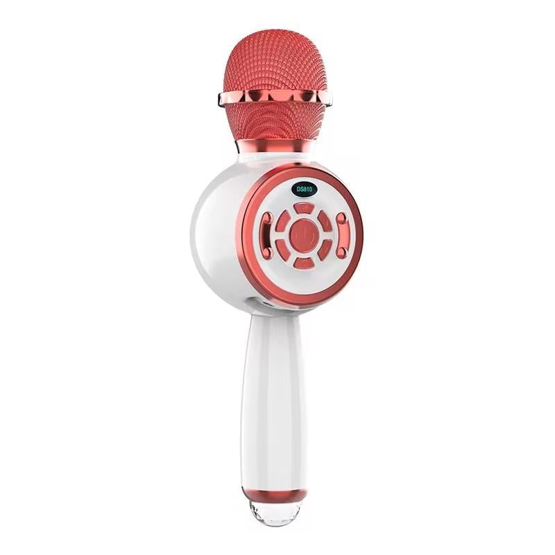 Микрофон-колонка для караоке DS810 Pink (00000074202_1)