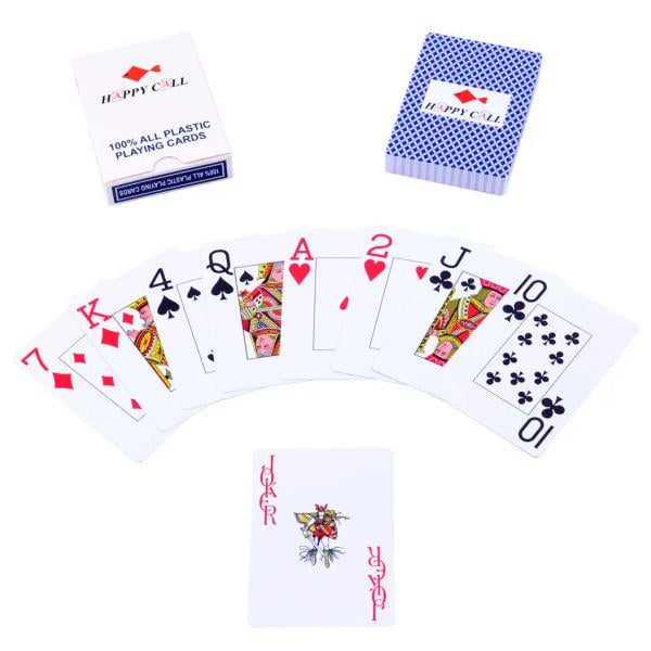 Карты игральные Index Happy Call Стандарт 54 карты Синий (11214962)