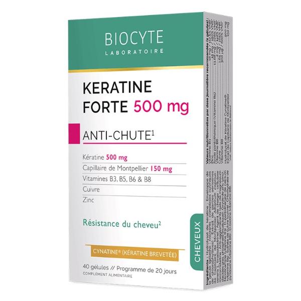 Витаминно-минеральный комплекс Biocyte Keratine Forte 500 мг 40 капс. (24034952) Витаминно-минеральный комплекс Biocyte Keratine Forte 500 мг 40 капс. (24034952)