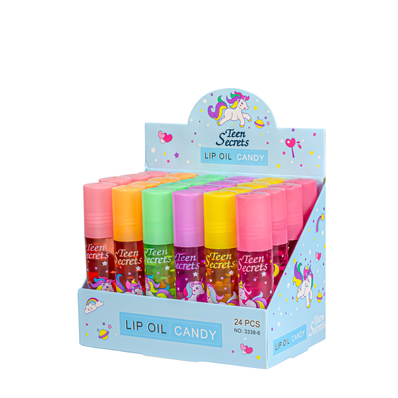 Набор блесков для губ масляных Lip Oil Candy 24 шт.