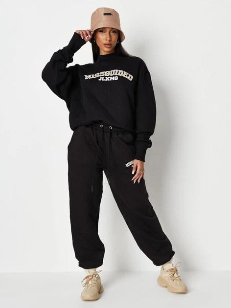 Брюки спортивные Missguided р. 34 Черный (CL114740)