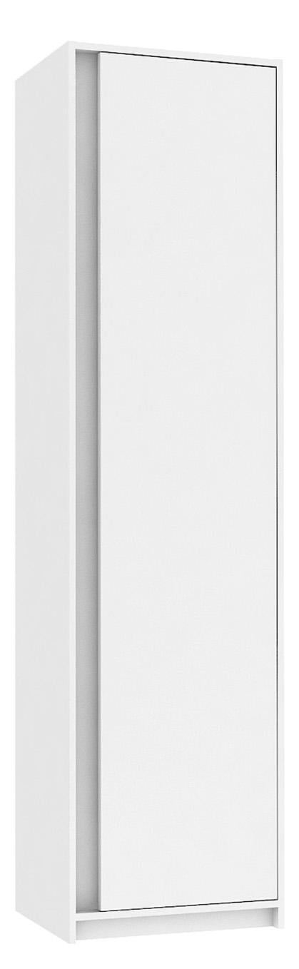 Шкаф пенал для одежды Мастер Форм Брайт 520х376х2000 мм Белый (20538) Шкаф пенал для одежды Мастер Форм Брайт 520х376х2000 мм Белый (20538)