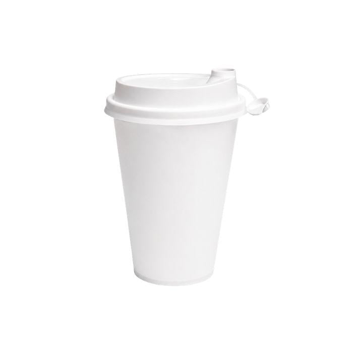 Стакан Bubble Tea с матовой крышкой 400 мл 50 шт. (7236)