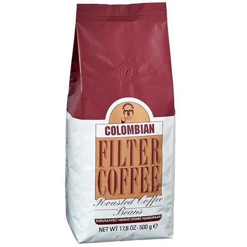 Кава турецька в зернах Kurukahveci Mehmet Efendi Colombian 500 г (267508)