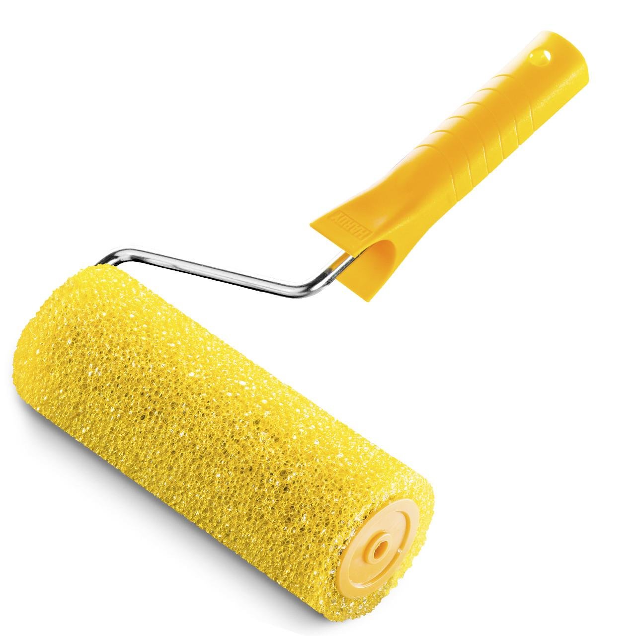 Валик з ручкою структурний шорсткий ⌀ 70 мм ручка ⌀ 8 мм 18 см (2505203610) - фото 1