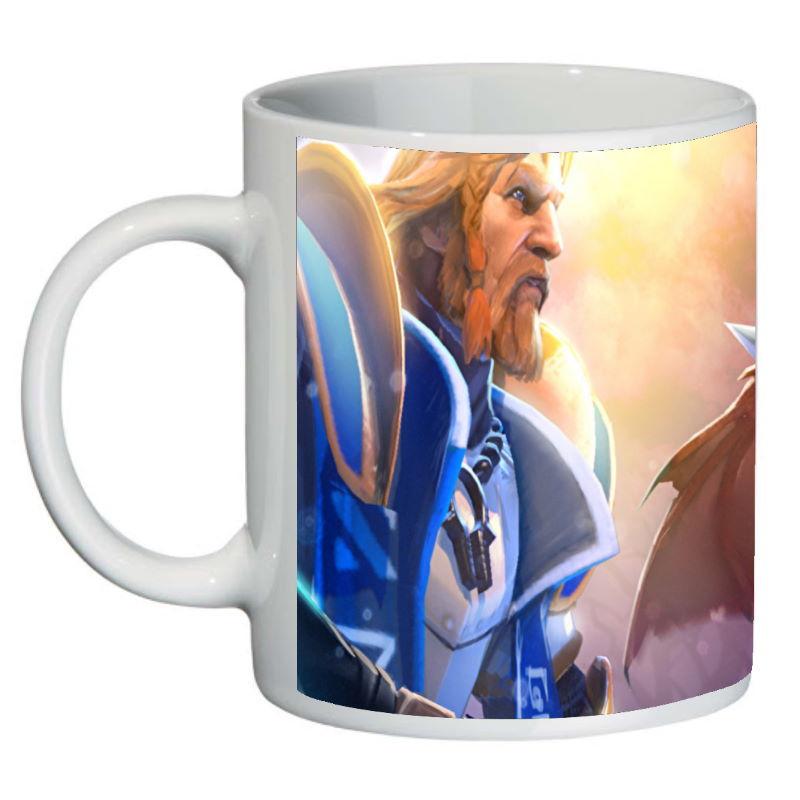 Кружка с принтом DOTA 2012 (DOT 012)