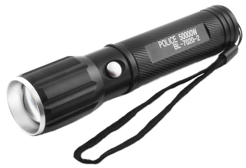 Фонарь LED BL-7020-2 Черный (iz12482)