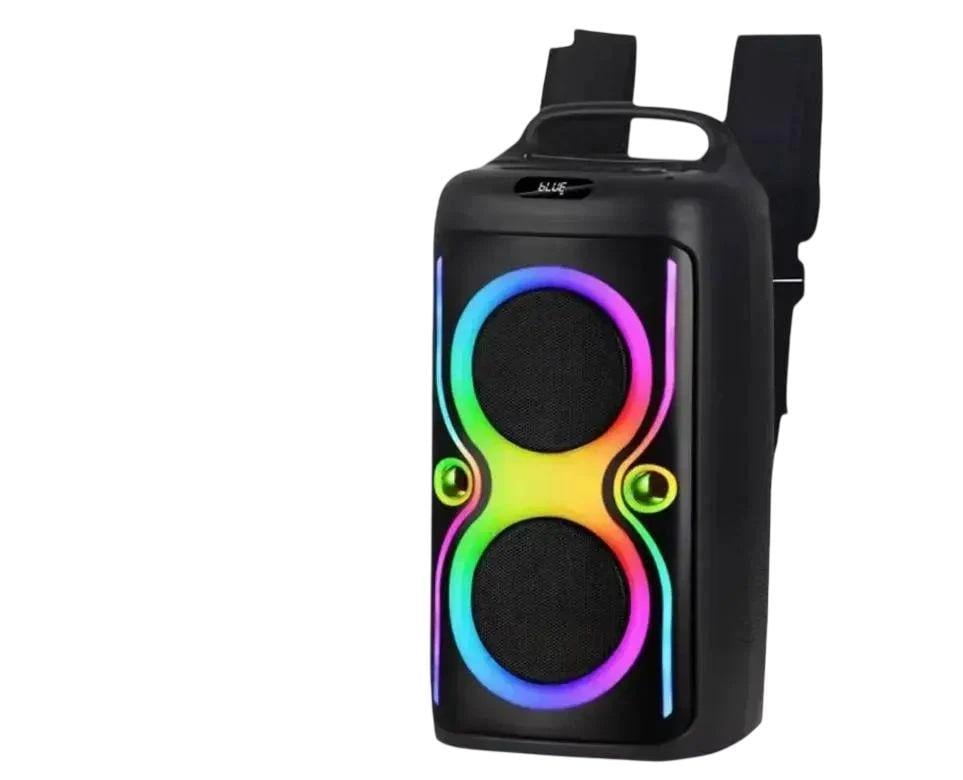 Колонка портативная Bluetooth Portable Party Speaker TTD-2016 USB microSD AUX с LED-подсветкой FM-радио и микрофонным входом Колонка портативная Bluetooth Portable Party Speaker TTD-2016 USB microSD AUX с LED-подсветкой FM-радио и микрофонным входом