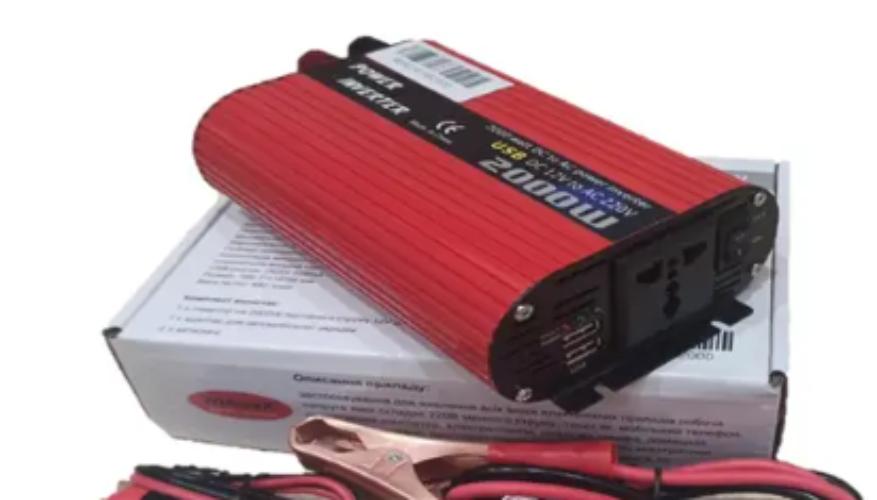 Перетворювач напруги WimpeX 2000W 12V 220В - фото 2 Перетворювач напруги WimpeX 2000W 12V 220В - фото 2