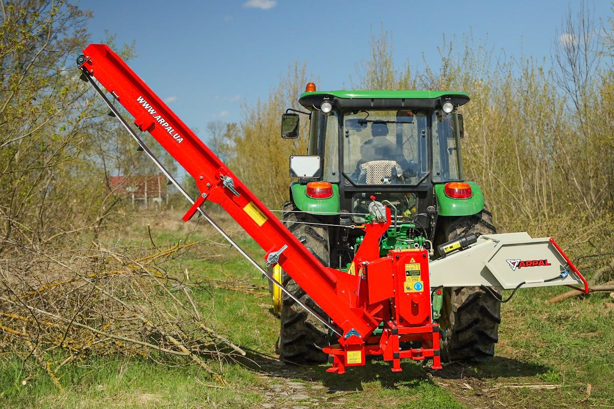 Подрібнювач гілок Arpal на дрова до трактора (АМ-120ТР-К) - фото 2 Подрібнювач гілок Arpal на дрова до трактора (АМ-120ТР-К) - фото 2