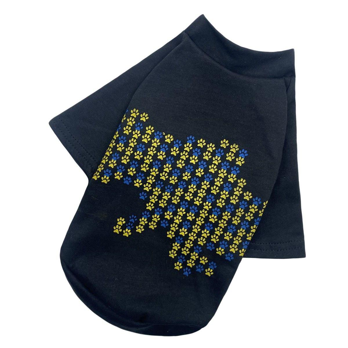 Футболка для собак Dogs Bomba Украина р. 4 Черный (64152629)