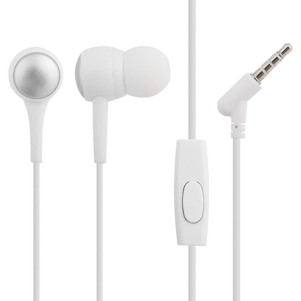 Наушники Hoco M19 Drumbeat universal earphone c микрофоном White - фото 1