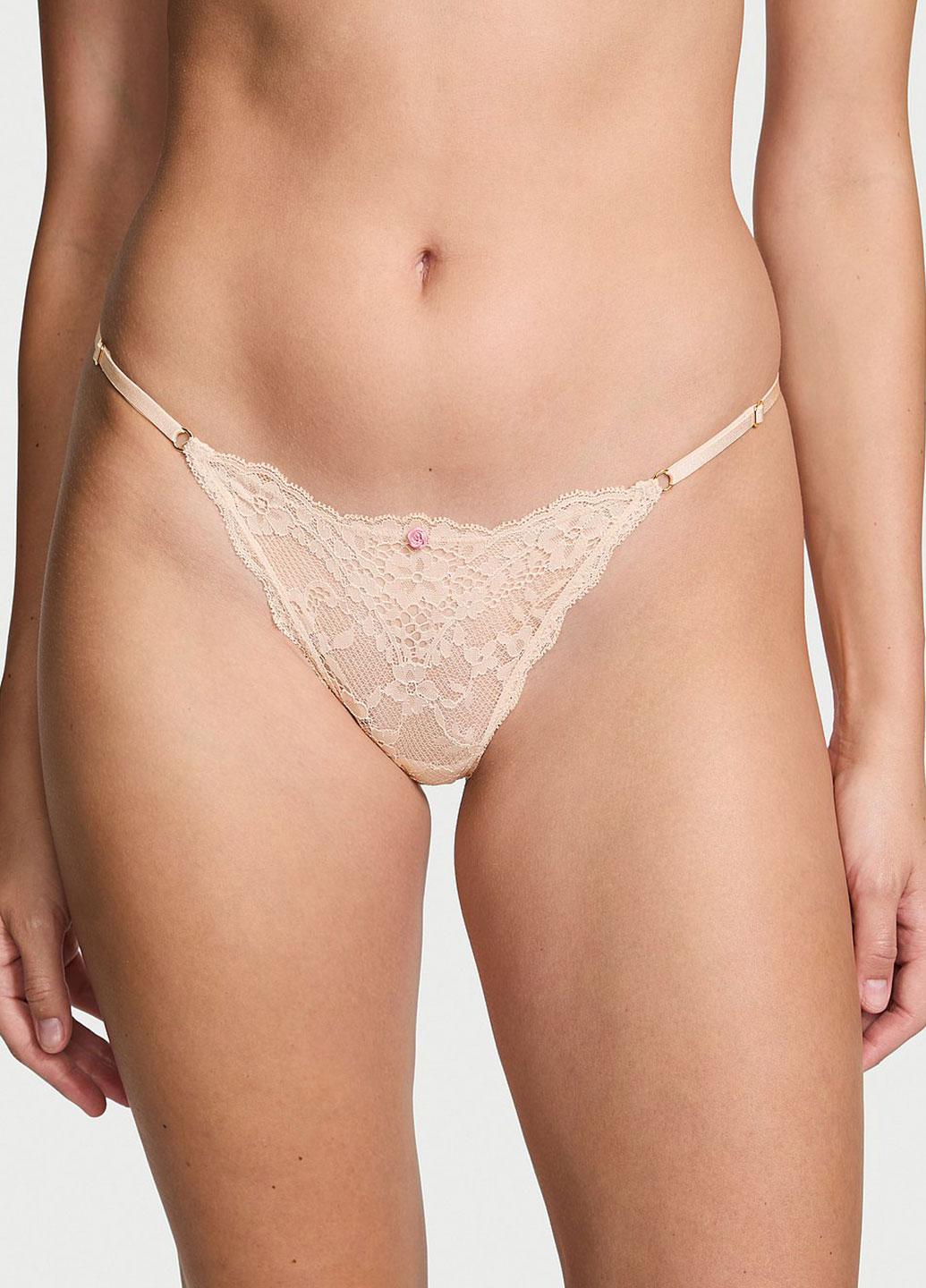 Трусики Victoria's Secret Dream Angels S Бежевый (000419825SERS)