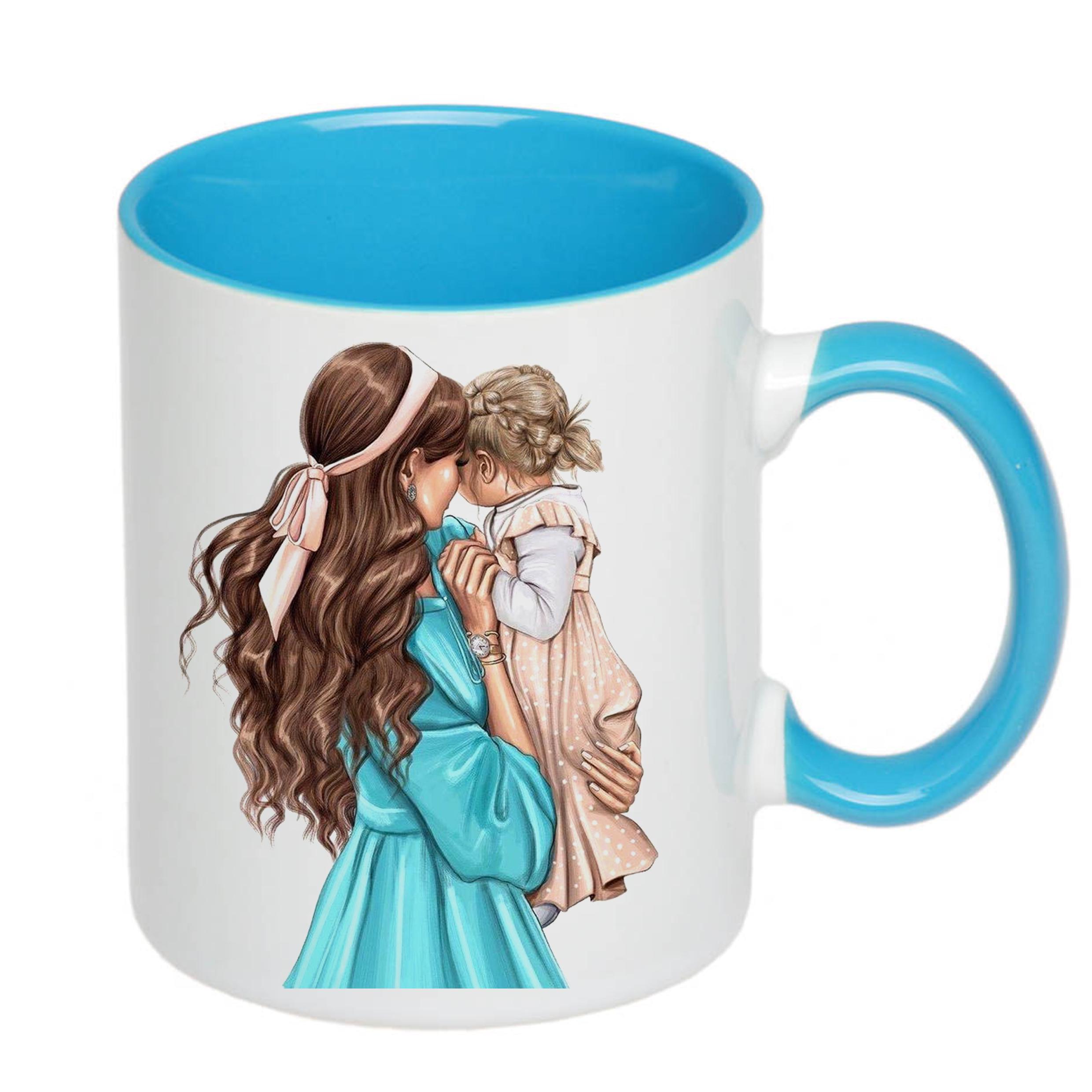 Чашка з принтом "Фея хрещена ось моя справжня чарівниця" 330 мл Блакитний (16507) - фото 2 Чашка з принтом "Фея хрещена ось моя справжня чарівниця" 330 мл Блакитний (16507) - фото 2