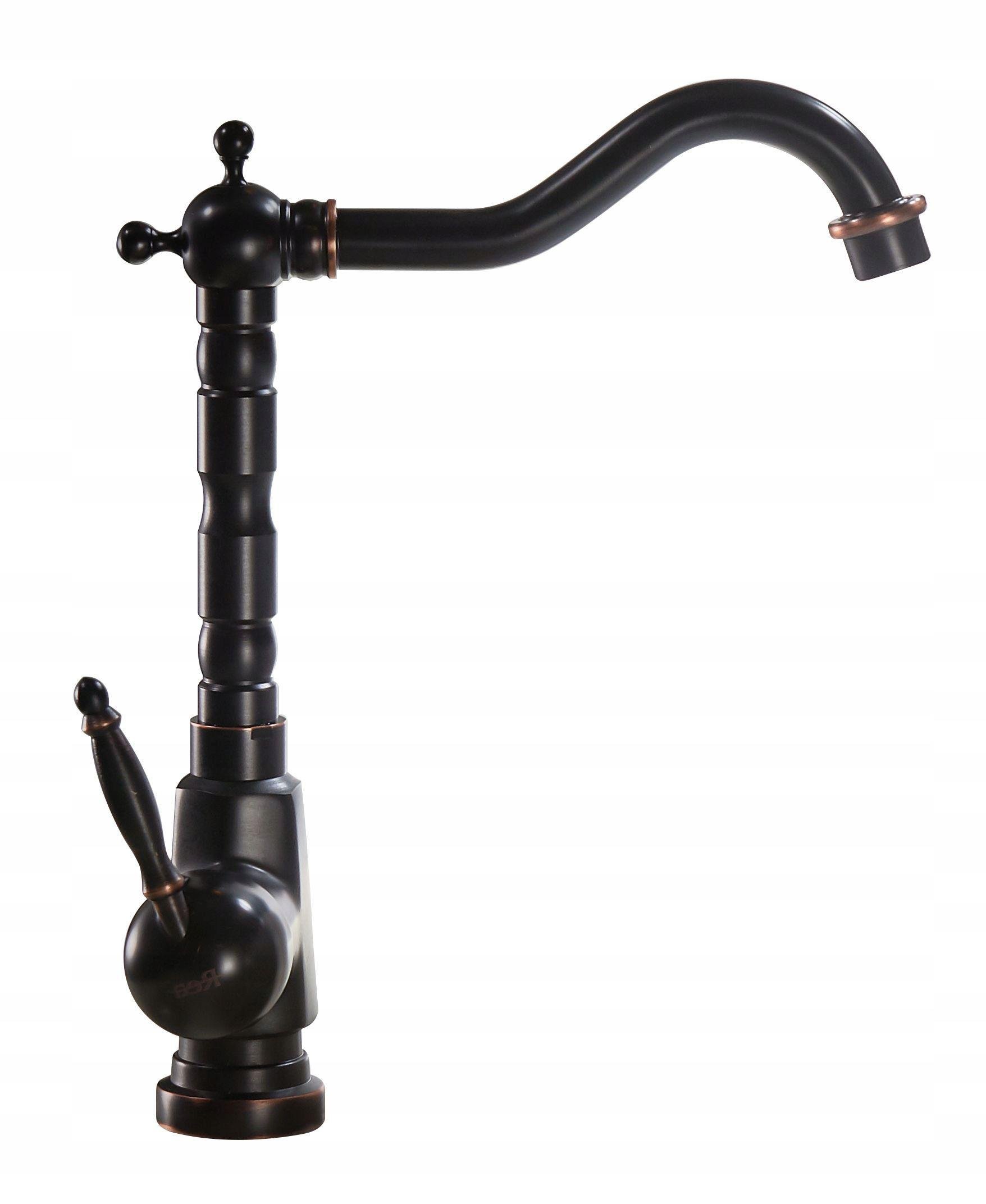 Смеситель для умывальника CUBO REA B0183 BONA reac-00000000372 высокий однорычажный Черный (165123)