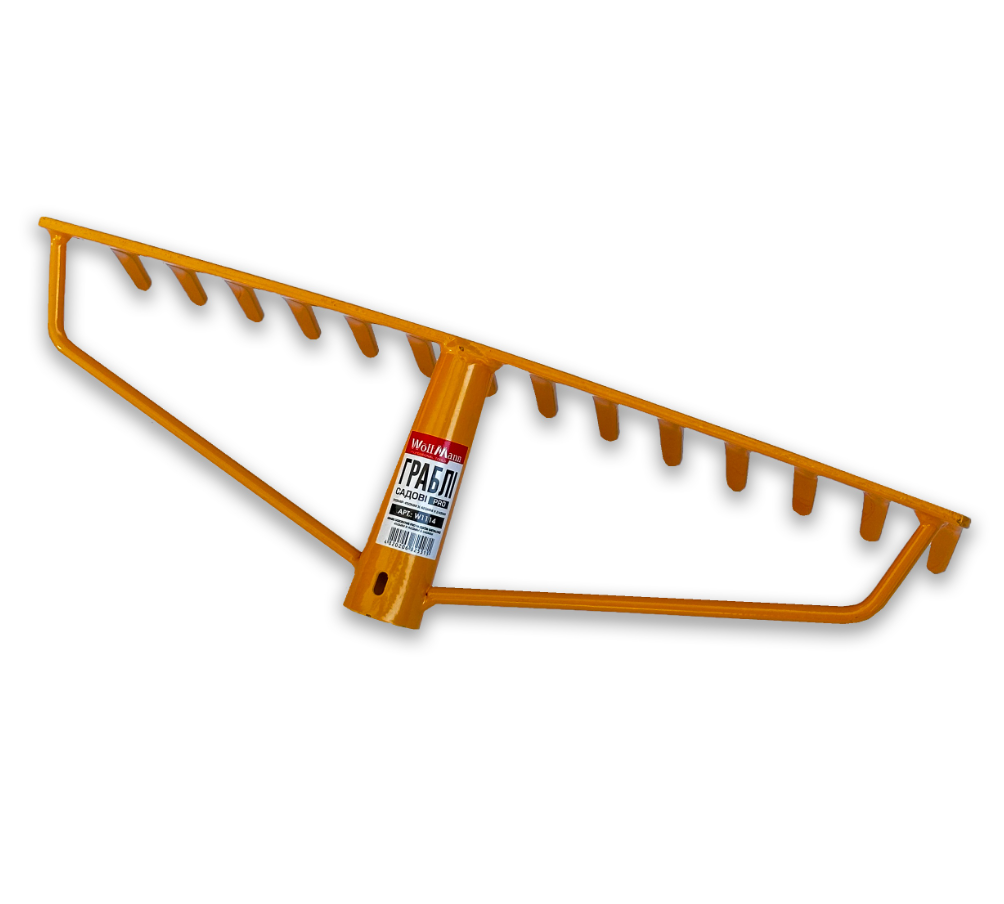 Грабли садовые металлические WoffMann PRO w1114 14 зубов - фото 3