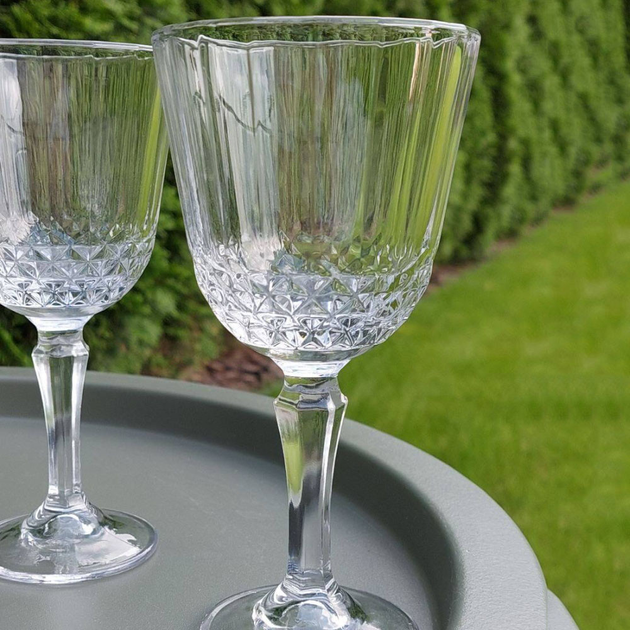 Набір келихів Джесіка 6 шт. 215 мл Прозорий (102-303) - фото 3 Набір келихів Джесіка 6 шт. 215 мл Прозорий (102-303) - фото 3