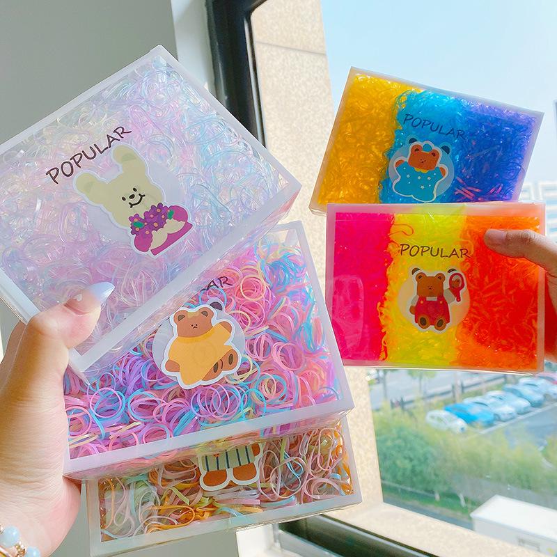 Набір резинок для волосся Color 3 11709 1600 шт. (4570488) - фото 3 Набір резинок для волосся Color 3 11709 1600 шт. (4570488) - фото 3