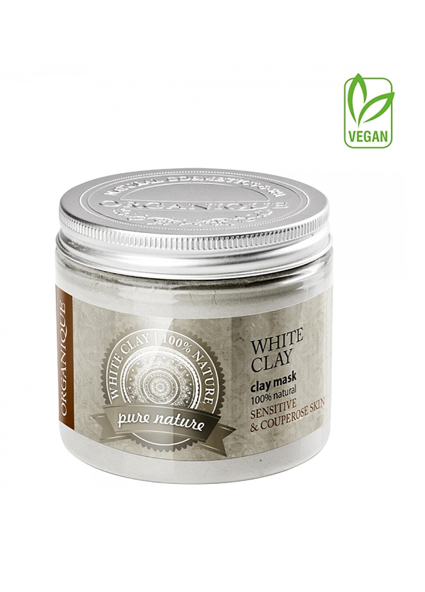 Глина-пудра для чувствительной кожи Organique Pure Nature 85г каолиновая косметическая Белый (313203)