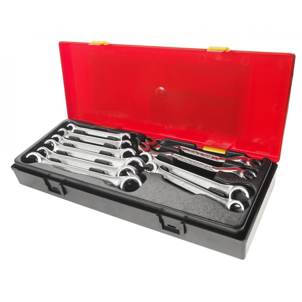 Набор ключей разрезных европейский стандарт 10 ед. (K6102 JTC) Набор ключей разрезных европейский стандарт 10 ед. (K6102 JTC)