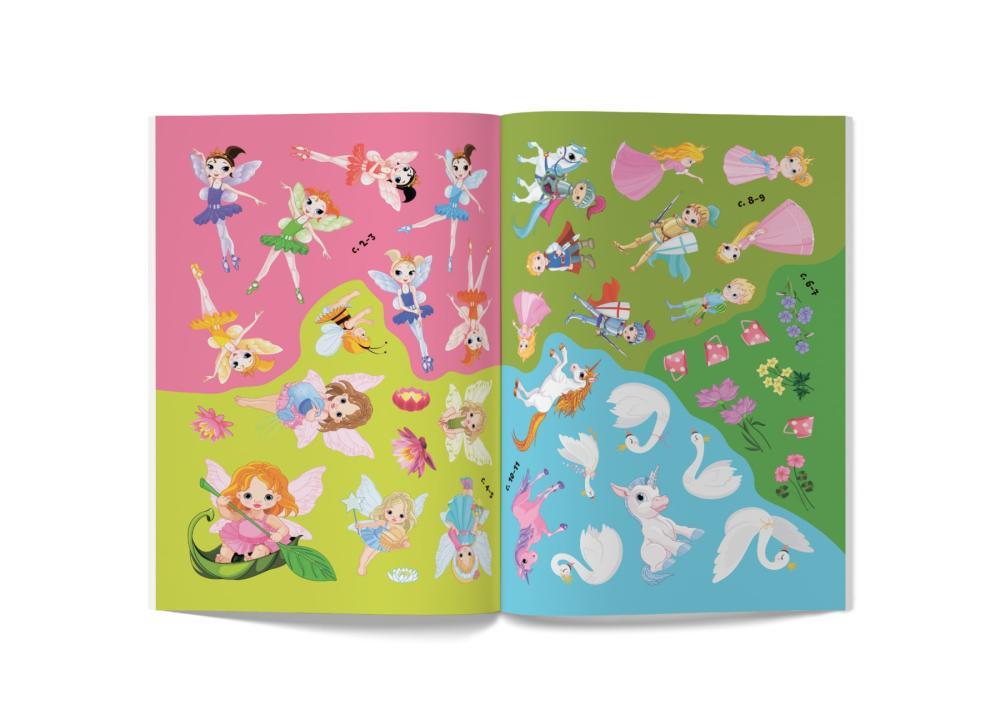 Книга "Перші розвивальні наліпки. Феї та принцеси. 60 наліпок" Кристал Бук (F00024342) - фото 3 Книга "Перші розвивальні наліпки. Феї та принцеси. 60 наліпок" Кристал Бук (F00024342) - фото 3