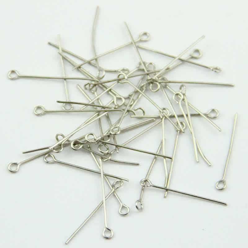 Булавка для бусин и подвесок 35 мм 10 шт. Silver - фото 3 Булавка для бусин и подвесок 35 мм 10 шт. Silver - фото 3