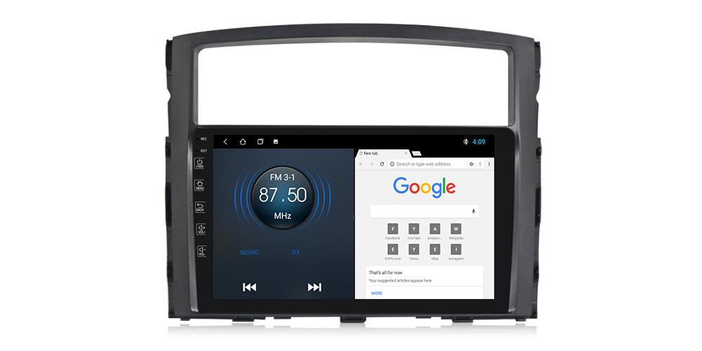 Автомагнітола штатна Torssen F9232 для Mitsubishi Pajero 2006-2015 р. 4G/Carplay/DSP 2/32 GB 9" (20220727)